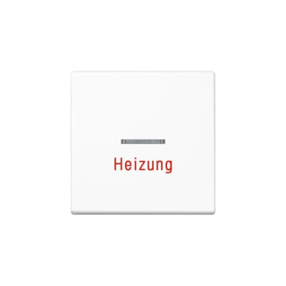 Jung A590HWW Wippe "Heizung Notschalter" - alpinweiß