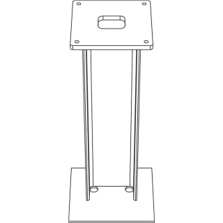 Siedle ZE/STL 168 x 168 Zubehör-Erdstück