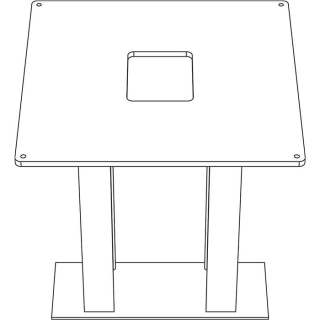 Siedle ZE/STL 462 x 462 Zubehör-Erdstück