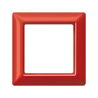 Jung AS581GLRT Rahmen 1fach - rot