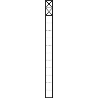 Siedle KS 613-2 AG Kommunikations-Stele in Anthrazitgrau