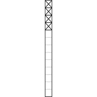 Siedle KS 613-4 AG Kommunikations-Stele in Anthrazitgrau