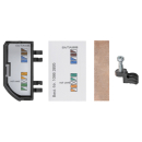 GIRA 223500 ET-Set POE (Kl./Schraube/Klappdeckel) Gira G1...