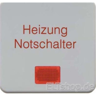 Berker Wippe Heizung Notschalter 170709