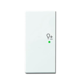 Busch-Jaeger 6234-21-84 Wippe 2-fach links, mit Symbol "Dimmer"