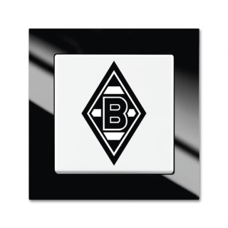 Busch-Jaeger 2000/6 UJ/05 Fanschalter Borussia Mönchengladbach Aus- und Wechselschaltung