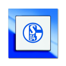 Busch-Jaeger 2000/6 UJ/02 Fanschalter FC Schalke 04 Aus-...