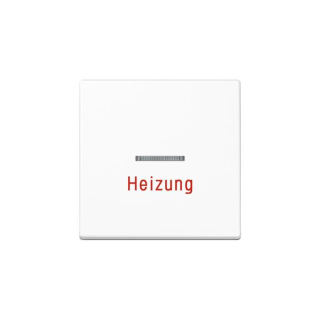 Jung A590BFHWW Wippe "Heizung Notschalter" - alpinweiß