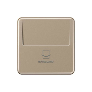 Jung CD590CARDGB-L Hotelcard-Schalter - gold-bronze