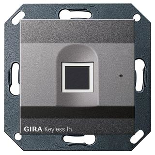 GIRA 261728 Gira Keyless In Fingerprint-Leseeinheit System 55 Anthrazit