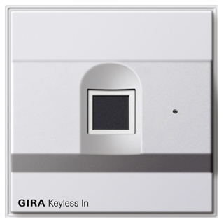 GIRA 261766 Gira Keyless In Fingerprint-Leseeinheit Gira TX_44 Reinweiß