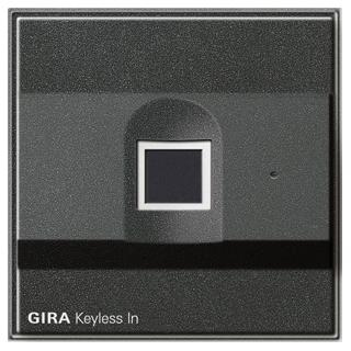 GIRA 261767 Gira Keyless In Fingerprint-Leseeinheit Gira TX_44 Anthrazit