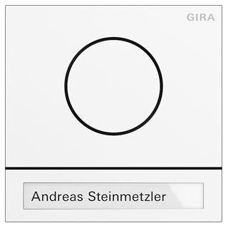 GIRA 5565902 Türstationsmodul System 106 Verkehrsweiß(lack.)