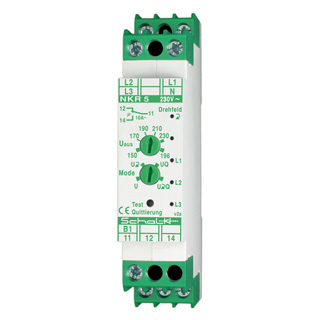 Schalk NKR509 Netzüberwachungsrelais 3x230/400V AC, m. Drehfeldüberw./Fehlerspeicher