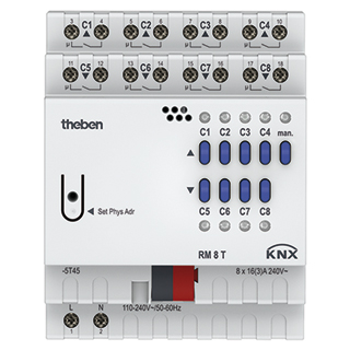 Theben 4940200 RM 8 T KNX