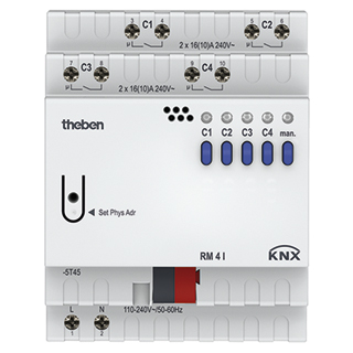 Theben 4940210 RM 4 I KNX