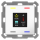 MDT BE-TAS55T4.01 KNX Push Button Smart 55 4-fold with colour display and T-/H-sensor, White glossy finish