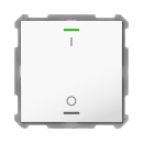 MDT BE-TAL63T1.B1 KNX Push Button Lite 63 1-fold, RGBW,...