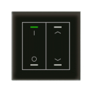 MDT BE-GTL2TS.D1 KNX Glass Push Button II Lite 2-fold,...