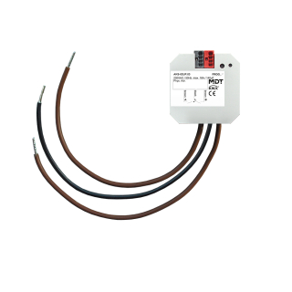 MDT AKS-02UP.03 KNX Schaltaktor 2-fach, UP, 16 A, 230 V AC, C-Last, Standard, 140 µF