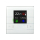 MDT SCN-RTRGW.02 KNX Glas Room Temperature Controller Smart with colour display, White