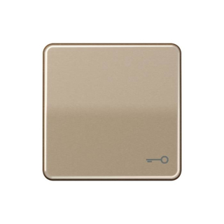 Jung CD590TGB Wippe m. Symbol "Tuer" - gold-bronze