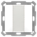 MDT BE-TA5502.02 KNX Push Button 55 2-fold, White matt...