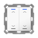 MDT BE-TAL55T2.A1 KNX Taster Light 55 2-fach, RGBW,...