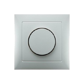 Berker 11309909 Abdeckplatte mit Regulierknopf für Drehdimmer Berker S.1 polarweiß, matt