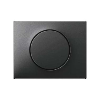 Berker 11357006 Zentralstück mit Regulierknopf für Drehdimmer Berker K.1 anthrazit, matt