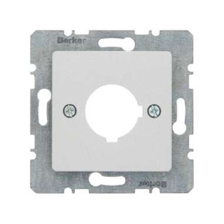 Berker 14321404 Zentralplatte für Melde- und Befehlsgerät Ø 22,5 mm Zentralplattensystem