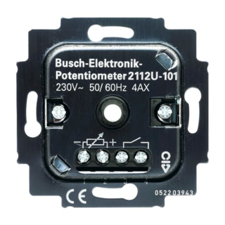 Busch-Jaeger 2112 U-101 Busch-Drehdimmer UP, 1-10 V