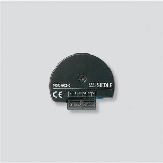 Siedle NSC 602-0 Nebensignal-Controller in Schwarz