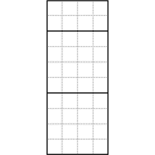 Siedle BGA 611-4/10-0 SM Briefkasten-Modul-Gehäuse Aufputz in Silber-Metallic