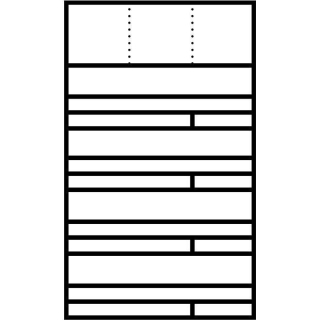 Siedle RGA 611-4/1-0 W Raumspar-Briefkasten Aufputz in Weiß