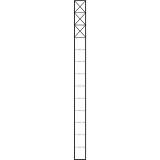 Siedle KSF 613-3 W Kommunikations-Stele Freistehend in Weiß