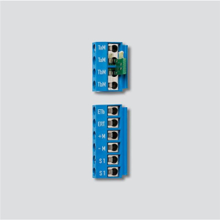 Siedle BTSV/BTCV/BFSV/BFCV 850-... Anschlussklemmen in Blau