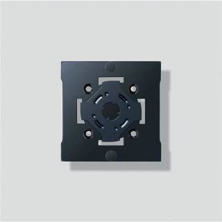 Siedle MA/LEDF 600-0 Montageadapter für LED-Flächenleuchte in Schwarz