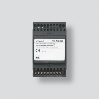 Siedle SCE 640-0 Schalt-Controller-Erweiterung in Schwarz