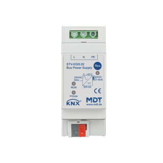 MDT STV-0320.02 KNX Busspannungsversorgung, 2TE, REG, 320 mA