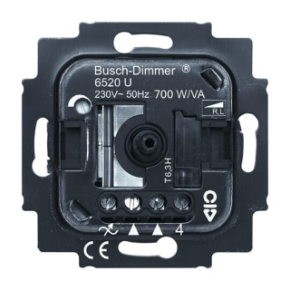 Busch-Jaeger 6520 U Busch-Drehdimmer UP, RL, 200-700 W