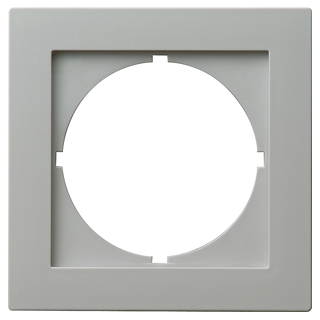 GIRA 028142 Adapterrahmen rund 50 x 50 mm S-Color Grau