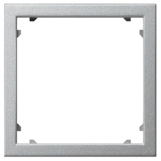 GIRA 028326 Adapterrahmen quadr. 45 x 45 mm System 55 Farbe Alu