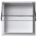 GIRA 040966 Adapterrahmen Klappdeckel transparent Gira...