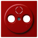 GIRA 086943 Abdeckung Koaxial-Antennensteckd. S-Color Rot