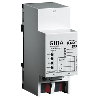 GIRA 102300 Bereichs-/Linienkoppler Linienverstärker KNX REG