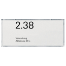 GIRA 107200 Namens-/Türschild 2f Zubehör