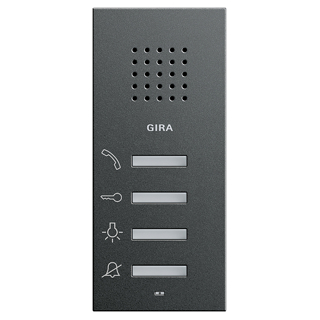 GIRA 125028 Wohnungsstation AP System 55 Anthrazit