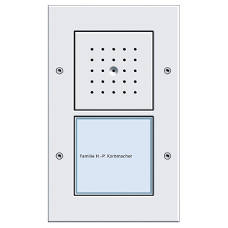 GIRA 126666 Türstation AP 1f Türko Reinweiß