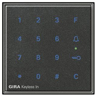 GIRA 260567 Gira Keyless In Codetastatur Gira TX_44 (WG UP) Anthrazit